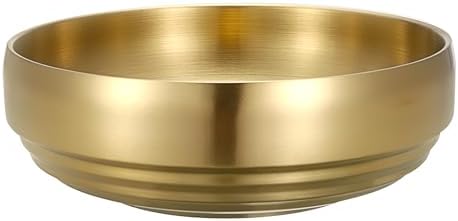 9.1" Stainless Steel Bowl Decorative Key Bowl for Entryway Table by Unknown