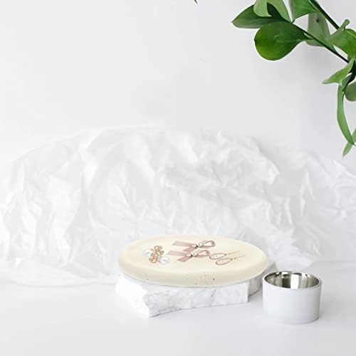 Zerodeko Ceramic Jewelry Display Organizer Tray for Earrings and Trinkets Elegant and Jewelry Storage Plate As Photo Prop and - Image 5