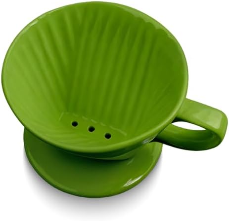 hailanbao Handmade Pour Over Ceramic Coffee Dripper - Image 3