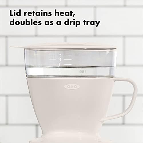OXO Brew Single Serve Pour-Over Coffee Maker with Water Tank, 12 oz. - Image 6