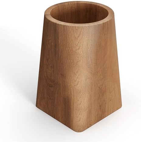 Wooden Pen Holder for Desk - Natural Wooden pencil by Unknown