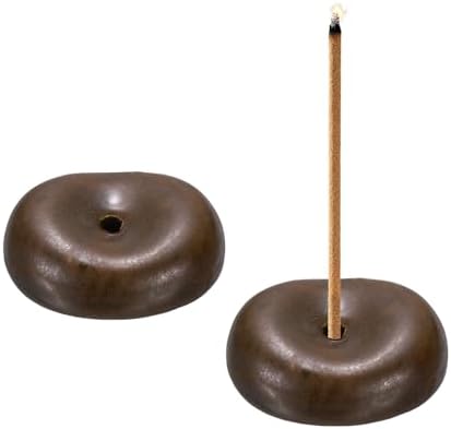 uxcell 2Pcs Ceramic Incense Holder Stick Incense Burner Holder Coffee by uxcell