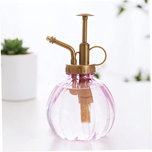 Mini Plant Mister Vintage Style Decorative Water Spray Bottle with Top Pump Small Watering Can for Indoor Potted Plants 1Pc Green,Vintage Glass Plant Atomizer - Image 6