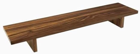 Desky Minimal Monitor Stand Saman Hardwood by Desky