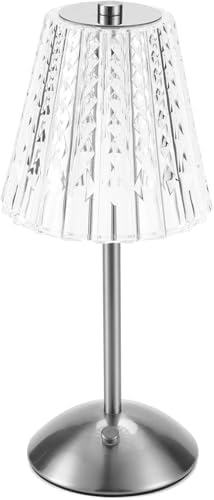 Nusogon 2 Pack Cordless Touch Table Lamp, LED Rechargeable Small Dask Lamp - Image 2