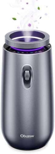 Waterless Essential Oil Diffuser, Rechargeable Cordless Diffuser, Gray by Unknown