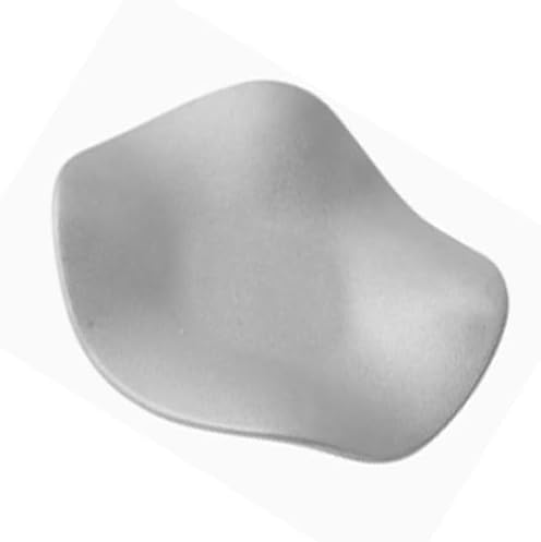 ZJchao Ceramic Jewelry Tray Ring Dish Key Tray 6.69x6.69x1.18in Minimalist Vanity for Rings Earrings Keys with Polished Finish for Bedroom Bathroom Decor (Silver) - Image 4