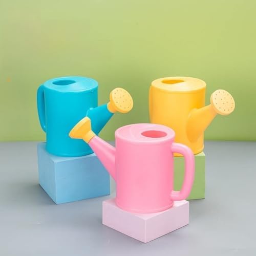 0.22 Gallon Small Watering Can, Plastic Decorative Cute Water Can for Plants with Sprinkler Head and Handle,Mini Small Durable Indoor Watering Cans for House Plants Bonsai Outdoor Home Gardening by Unknown