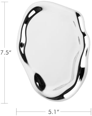 Silver Tray Decorative Vanity Tray Bathroom Tray Long Jewelry Dish - Image 6