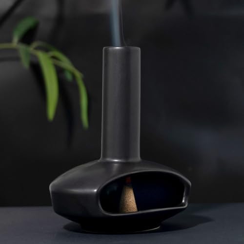 Mini Chimney Incense Burner, Ceramic Palo Santo Holder for Incense Cones - Image 5