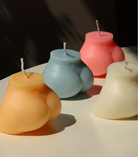 Candle Molds - Silicone Mold for Candles Making, DIY 3D Moulds for Soy Wax, Beeswax, Scented Candle, Valentine's Day Gifts (Butt) - Image 7