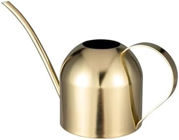 IMEEA 30oz Indoor Plant Watering Can Stainless Steel Long Spout, Gold by IMEEA