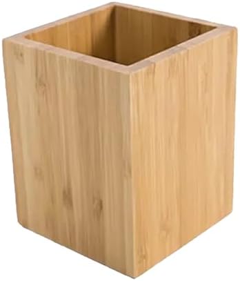 Veemoon Sturdy Bamboo Material Desk Organizing Boxes under Desk Storage Bins Stackable Storage Bins for Office by Veemoon