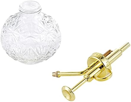 Glass Plant Mister Water Spray Bottle, Succulent Watering Bottle with Plastic Top Pump, 200 ML Capacity Vintage Style Plant Sprayer, Small Watering Can for Indoor Outdoor House Plants - Clear - Image 3
