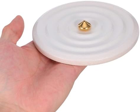 White Ceramic Incense Holder and Burner Minimalist Desktop Aromatherapy Stand with Ash Catcher for Living Room Meditation Yoga Home Décor - Image 4