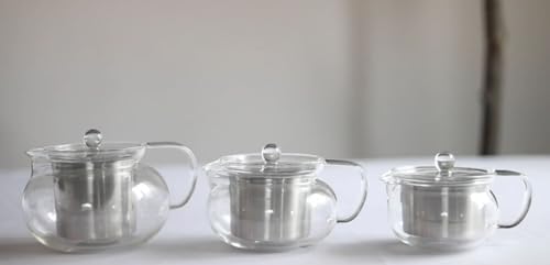 Teabloom Kyoto 2-in-1 Tea Kettle/Tea Maker – Heatproof Glass Teapot with Removable Loose Tea Filter – Tea Connoisseur's Choice - Image 6