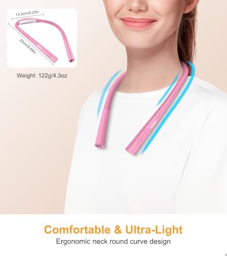 Gritin Book Light, Eye Caring 4-Color&5-Brightness Neck Light Reading Light - Image 5
