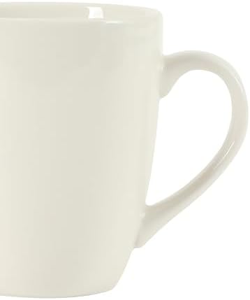 Gibson Home Great Essentials 12 Ounce Porcelain Coffee Mugs - Set of 12 - Cups for Latte, Hot Tea, Cappuccino, Mocha, Espresso, Cocoa - Image 6