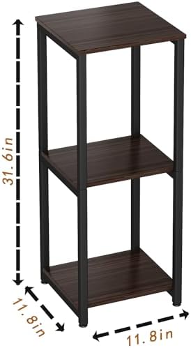 3 Tier Plant Stand Indoor Corner Tall Square Shape Plant Shelf - Image 6