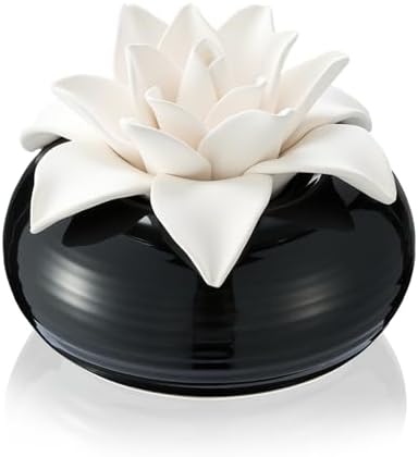 Honeydak 1 Pcs Ceramic Essential Oil Diffuser, Non Electric,Magnolia by Honeydak