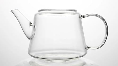 25oz (750ml) Borosilicate Glass Teapot with Removable Stainless Steel Infuser with Gift Box – Heat Resistant Clear Tea Pot for Loose Leaf, Herbal & Blooming Tea – Stovetop, Microwave & Dishwasher Safe - Image 5