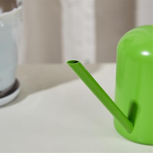 Watering Can for Indoor Plants, Small Watering Cans Sprinkling Pot for Greenhouse Garden Flower Plants, Stainless Steel Long Spout Water Can for Outdoor Watering Plants, 300ML/0.08 Gallon (Green) - Image 6
