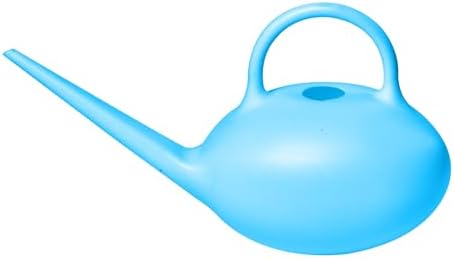 ZXJ Small Plastic Watering Can - 1/4 Gallon - for Home Plant Garden - Blue by ZXJ