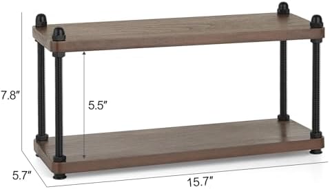 Mkono Coffee Station Organizer, 2 Tier Mug Shelf Coffee Bar Accessories - Image 7