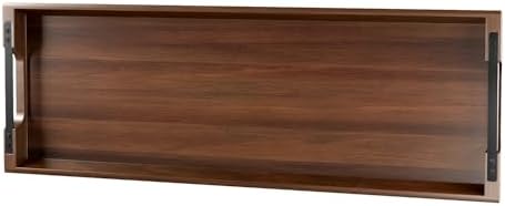 Acacia Wood Serving Tray, 36×12in Large Charcuterie Boards for Party by Dofira