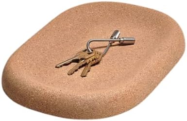 Craighill Little Cloud Tray - Decorative Catch-All Tray for Dresser, Nightstand & Entryway Table, Vanity Tray for Jewelry & Keys, Solid Cork Table Decor by Craighill