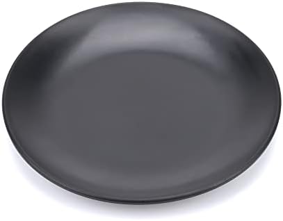 Black Jewelry Dish Decorative Trinket Tray Bowl for Women 5.9" Black by ASUNFO