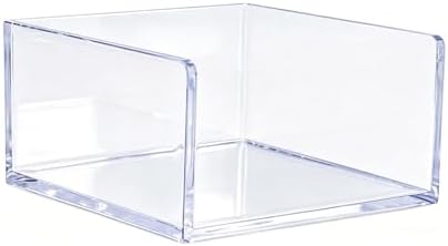 NatSumeBasics Clear Sticky Note Holder Dispenser Aesthetic Desk Organizer by NatSumeBasics