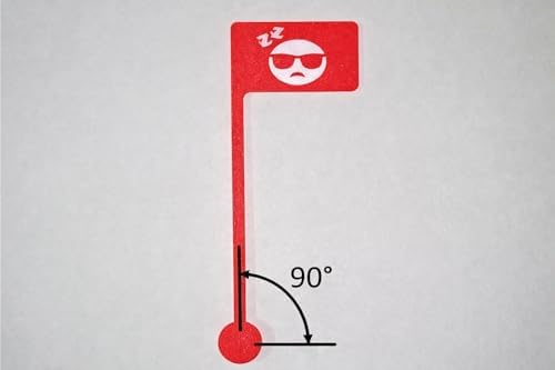 Desk Status Flag - Busy/on Call/Meeting/Back off - Focus Indicator for Home Office - Work from Home Desk Sign - Productivity Desk Accessory - PLA Material - Image 6