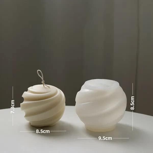 Candle Molds - Silicone Mold for Candles Making, DIY 3D Moulds for Soy Wax, Beeswax, Scented Candle, Valentine's Day Gifts (Planet) - Image 4