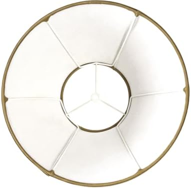 GO&SO Champagne Gold Bell Lamp Shade, 6" x 13" x 9.8" - Image 7