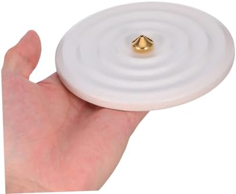 White Ceramic Incense Burner Holder for Sticks, Minimalist Decor - Image 4