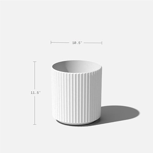 Veradek Demi Series Planter - Large Round Outdoor Planter - Image 3