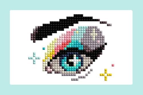 DIAMOND ART CLUB Mini Dazzles - Makeup Diamond Art Kits for Adults - Image 7