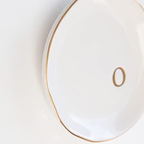 COLLECTIVE HOME Ceramic Jewelry Tray, Trinket Dish, Gifts for Women (O) - Image 3