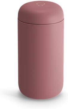 Fellow 12 oz Carter Move Travel Mug - Vacuum-Insulated Stainless Steel Travel Coffee Mug - Coffee Tumbler with Ceramic Interior and Splash Guard - Desert Rose by Unknown