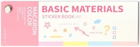 Alideco 30pcs Scrapbook Stickers Vintage Color Card Base Shapes Sticker Book for Adults Sticker journaling Stickers for Scrapbooking (yanxipian) - Image 3