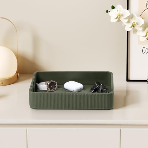 Valet Tray Organizer Bedside Nightstand Organizer Desk CatchallTray - Image 6