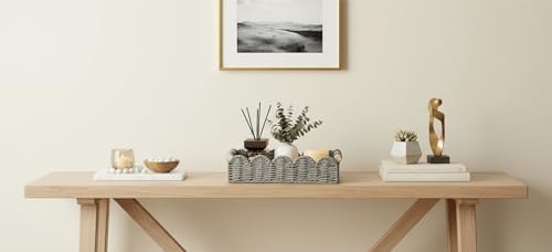 CubesLand Toilet Paper Storage Basket Organizer, Small Wicker Decor Basket - Image 4