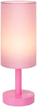 LALISU Cordless Table Lamp, 3 Color Portable Battery Lamp Wood Base Touch by LALISU