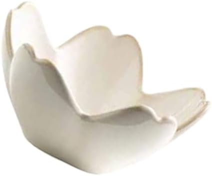 Versatile Ceramic Organiser Dish Floral Pattern Storage Tray for Keys Office Supplies or Bathroom Essential Elegant Kitchen Countertop Organiser Bowl by Unknown