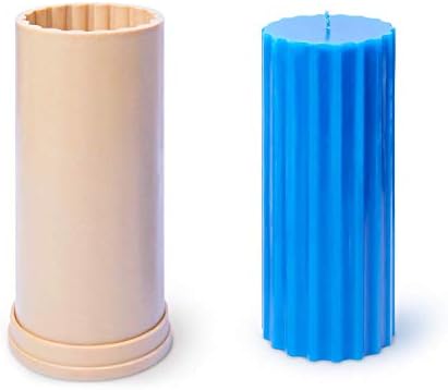 Candle Molds for Candle Making Cylinder Shaped - Height: 6.7 in, Width: 2.7 in - Wax Melt Molds for Crafts - Candle Wax Molds – Candle Making Supplies by ALEXES