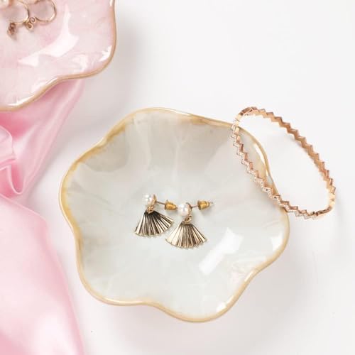 Ceramic Jewelry Dish Tray, Ring Dish Holder,Trinket Tray,Small Key Bowl - Image 6