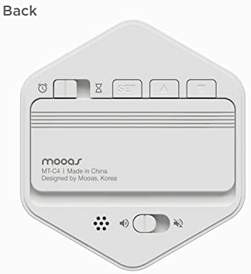 mooas Multi-Hexagon Clock Timer, Cube, Backlight, Countup/Down (Mint) - Image 7