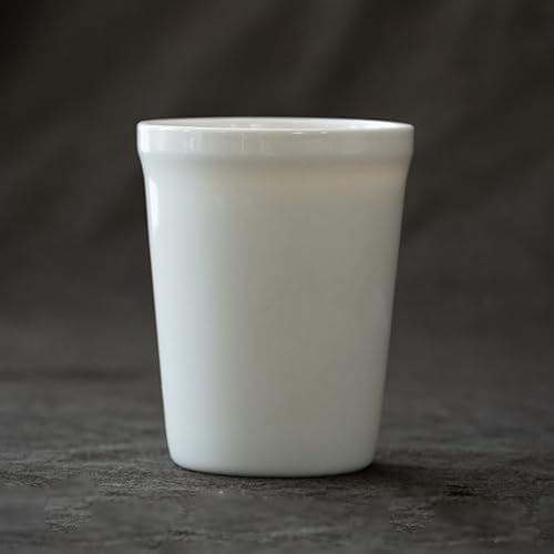Off-white Coffee Mug, Minimalist Ceramic Mug, Small Coffee Cup, Drinking Cup by Khanjuan