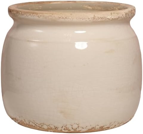Ceramic Planter & Vase for Wabi Sabi Decor, Nordic Minimalist Flower Pot by XiaanJiaju